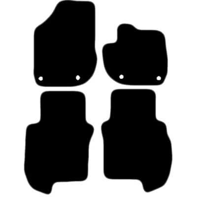 Image of Carsio Carpet Car Mats For Honda Jazz hybrid 2020+ Onwards Tailored Fit Floor Mat Set Complete Accessory Black Custom Fitted All Weather, Anti Slip Backing &amp; Grey Trim