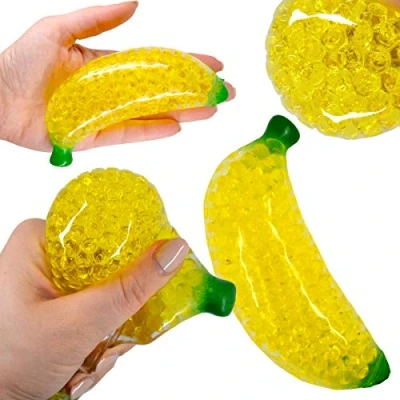 Image of Stress Relief Squishy Squeeze Banana Toy 14cm