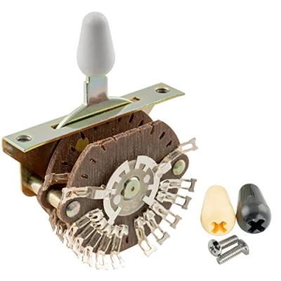 Image of Oak Grigsby Super 4 Pole 5 Way Pickup Selector Blade Lever Switch for Strat Tele Style Electric Guitar