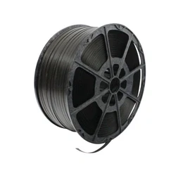 Image of Polypropylene Strapping 12mmx1500m Black For Security Packages