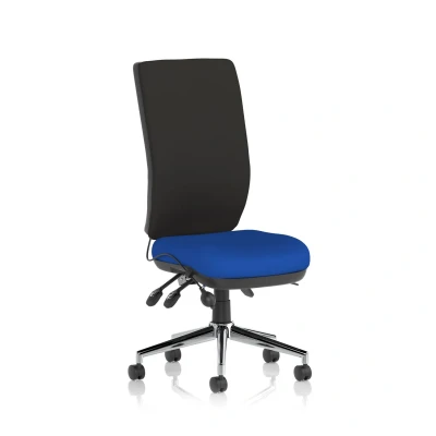 Image of Chiro High Back Bespoke Colour Seat Stevia Blue No Arms