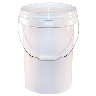 Image of 20 Litre White Plastic Wash Bucket Car Valeting/Detailers Pail