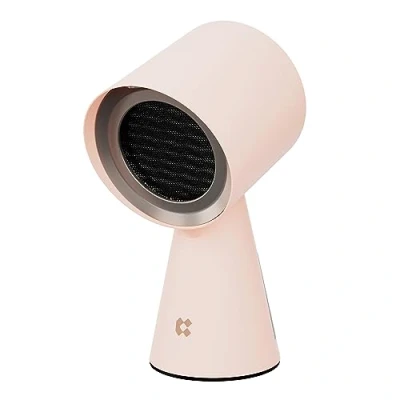 Image of CIARRA CBPHP01 Desktop Cooker Hood Pink Mini Household Portable Extractor with 2 Gears Mode 2m3/min Strong Suction for Home Kitchen Fondue Hot Pot BBQ