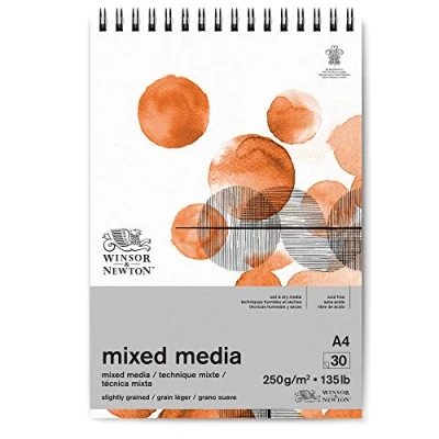 Image of Winsor &amp; Newton Mixed Media Paper, White, A4