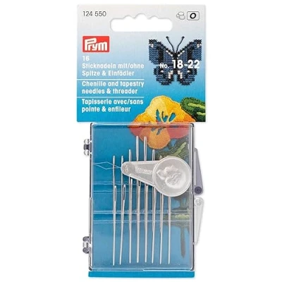 Image of Prym Embroidery Needles, Alloy Steel, Gold, Silver, One Size