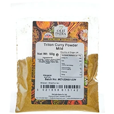 Image of Old India Triton Curry Powder Mild 50g