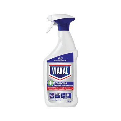 Image of Viakal Professional Disinfectant Limescale Cleaner Spray 750ml (Pk 10)
