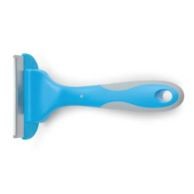Image of Ancol Ergo Safe Curly Long Short Thick Coat Shedmaster Pet Hair Grooming Accessory, Small