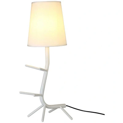 Image of Centipede Table Lamp With Shade, 1 x E27, White