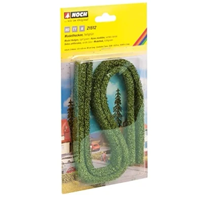 Image of Noch 21512 15 x 8 mm Model Hedges Light Green Landscape Modelling