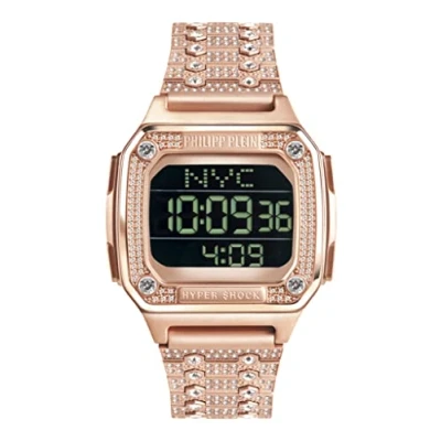 Image of Philipp Plein Hyper $hock WoMens Rose Gold Watch PWHAA1221 Stainless Steel One Size
