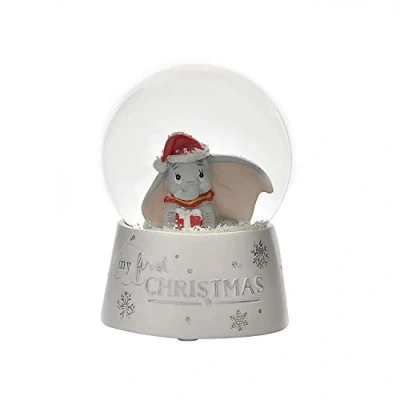 Image of Caths Direct Disney Baby My First Christmas Dumbo Snow Globe 10cm