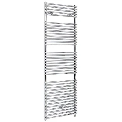 Image of Milano Arno 1000W Chrome Bar On Electric Heated Towel Rail 1738mm x 600mm