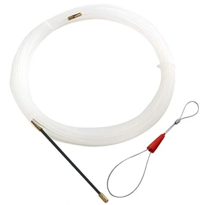 Image of RUNCCI YUN 15M Fish Tape Ribbon Threader Puller Pull Head, Electrical Wire