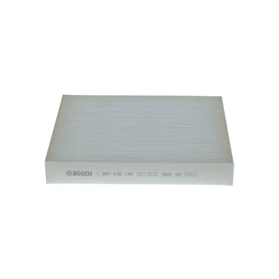 Image of 2197039, 2240347, JX6A18D483EA Pollen Filter BOSCH 1 987 435 146 Particulate 225mm 276,2mm 40mm FORD: Kuga Mk3, Focus Mk4 Hatchback