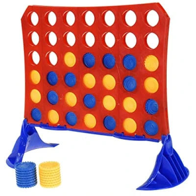 Image of MantraRaj Line Up Four 4 In A Row Board Game Indoor And Outdoor Family Fun Party Games Kids Travel for Age 3 5 6 7 8 12 Year Old Boys Girls Children Adults Xmas Gift