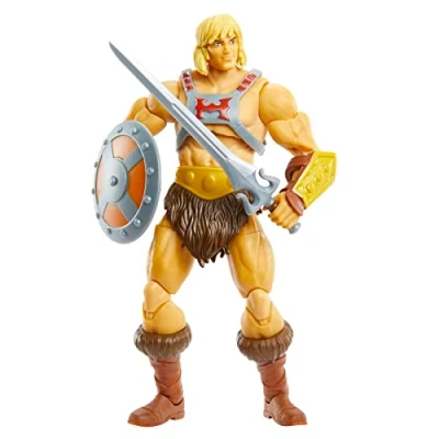 Image of Masters of the Universe Masterverse Revelation He Man Action Figure, 7 in MOTU Battle Figure for Storytelling Play, Gift Age 6+ And Adult Collectors, GYV09