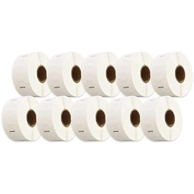 Image of Cartridges Kingdom 10 x 11355 S0722550 19mm 51mm Address Label Rolls (500 Labels per Roll) Compatible with Dymo LabelWriter &amp; Seiko Printers