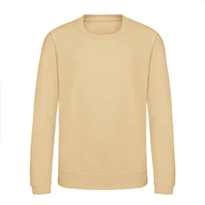 Image of AWDis Just Hoods Kids Sweatshirt Unisex Desert Sand 12