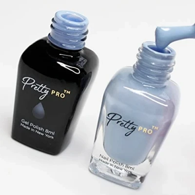 Image of Pretty Pro A Pair Hema Free Gel Polish &amp; Nail Duo Make Your Mark (2 x 8ml)