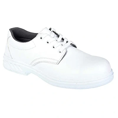 Image of Portwest FW80 Water Resistant Steelite Laced Safety Shoe S2 White, 49