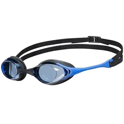Image of arena Cobra Original Swipe Unisex Adult Swim Goggles, Standard Pool Goggles with Anti Fog Technology, Double Adjustable Strap, UV Protection, 4 Interchangeable Nose Bridges