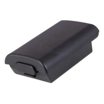 Image of Gamer Gear Battery Case Cover for Xbox 360 Controller Replacement Back Black Door Lightweight &amp; compact