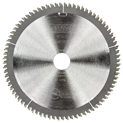 Image of DeWalt Negative Rake Circular Saw Blade 216 X 30 80t, DT4286 QZ