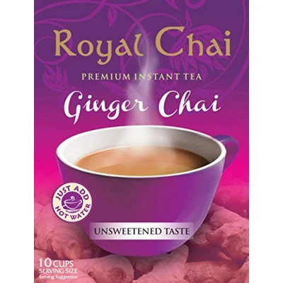 Image of Royal Chai Ginger Instant Indian Tea Unsweetened
