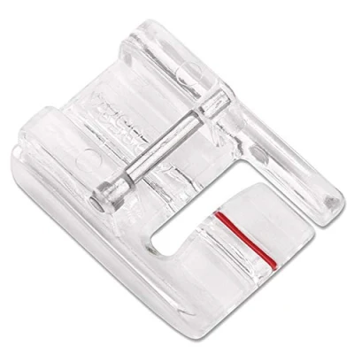 Image of DreamStitch 820531096 Twin Welting Double Welt Presser Foot for Pfaff Sewing Machine Snap ON Without IDT Creative Expression DL EM