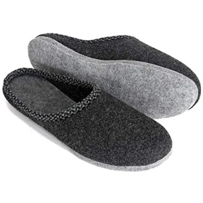 Image of Pantoffelmann Felt slippers anthracite 43/44 EU / 9.5 UK