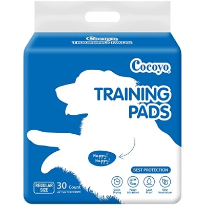 Image of COCOYO Best Value Training Pads 30 Count Dog Pee Super Absorbent Puppy