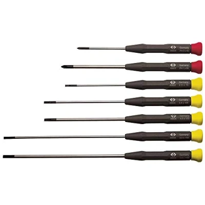 Image of C.K Precision Slotted &amp; Philips Screwdriver Set 7 Piece