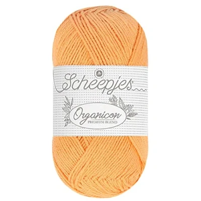 Image of Scheepjes Organicon 223 Sweet Mandarin Yarn 1x50g