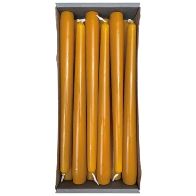 Image of Nordring 12 Tapered Candles 2.3 x 25 cm Mustard