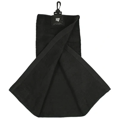 Image of Masters Tri Fold Towel Black, f/s, K REY GFA116