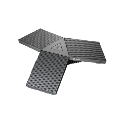 Image of Poly Table Expansion Microphone: Contains Mic Array with mute button and a 7.6m/25&#039; RJ11 connection type cable. Compatible