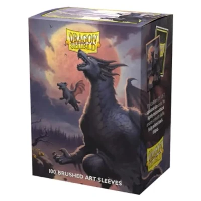 Image of Arcane Tinmen ApS ART12100 Dragon Shield: Brushed Art Halloween 2023 (100)