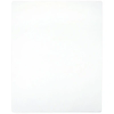 Image of vidaXL Jersey Fitted Sheet White 160x200 cm Cotton