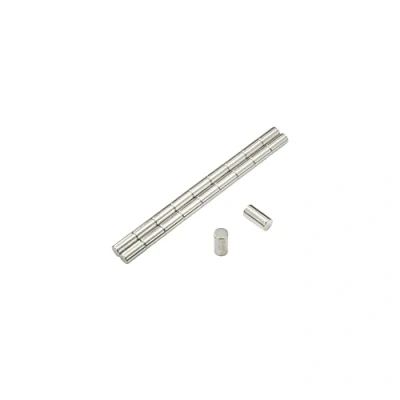Image of N42 Neodymium Magnet for Arts, Crafts, Model Making, DIY, Hobbies, Science, Office and Home 3mm dia x 6mm thick 0.39kg Pull Pack of 200