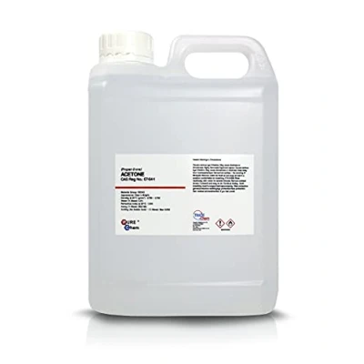 Image of Pure Acetone Acrylic Nail Remover Polish 99.8% (2L Jerry Container) Clear