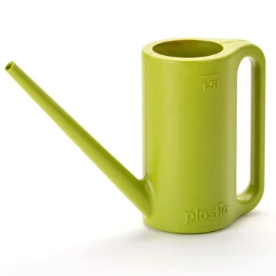 Image of Watering Can Max 1,5 Liter Small for Indoor and Outdoor Plants Plastic House Plant Water Can, Green