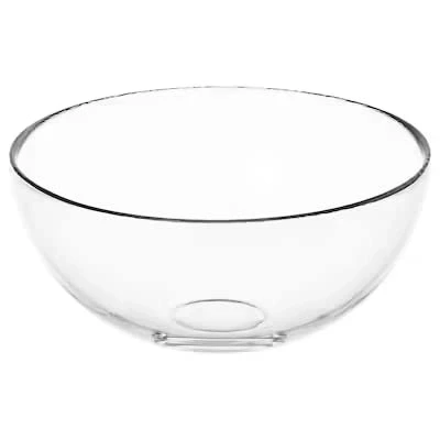 Image of BLANDA Serving Bowl, Clear glass20 cm+ Free Finchley Refill Pen (3)