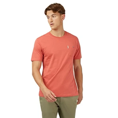 Image of Ben Sherman Raspberry Short Sleeve T Shirt, XL