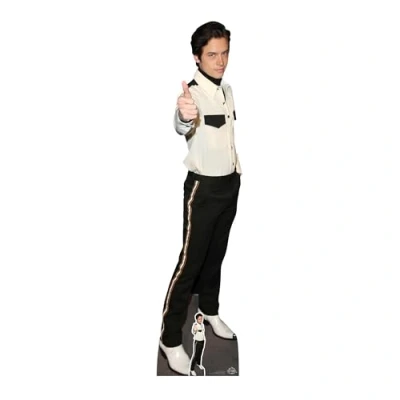 Image of Star Cutouts Ltd CS789 Cole Sprouse Lifesize Cardboard Cutout/Stand Up with Free Mini Standee 184cm Tall Perfect for Friends, Family and Fans, Solid, Multicolour, Regular