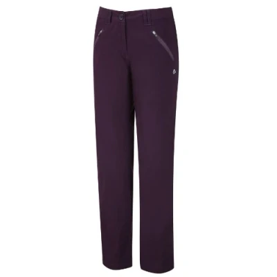 Image of Craghoppers Womens Trouser ProStretch CWJ1072 DARK PURPLE 18 Regular