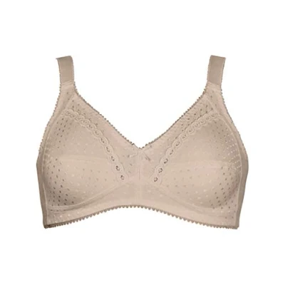 Image of Naturana Women&#039;s Soft Cup Bra, Light Beige, 36B UK