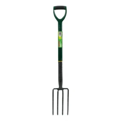 Image of SupaGarden Garden Digging Fork Carbon Steel Border Ergonomic Soft Handle