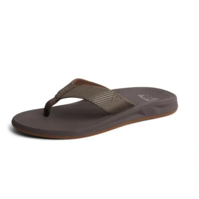 Image of Reef Phantom II Tbar sandals, Men&#039;s, Size: 9, Dark brown High quality imitation leather