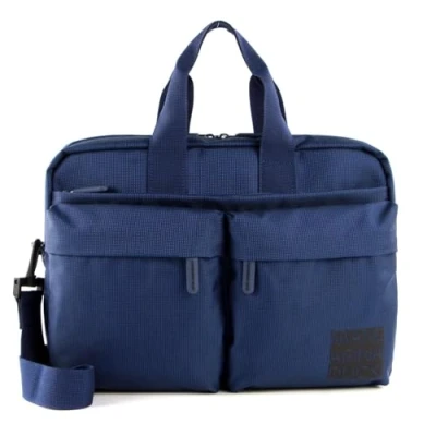 Image of Mandarina Duck Men&#039;s District Briefcase, One size, blue, standard Wallet